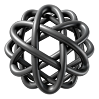 serene modern A Complex Network of Intersecting Lines An professional png