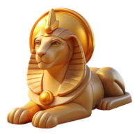 beautiful creative Serene Sphinx in the Desert high quality png