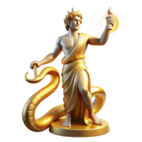dramatic classic A Triumphant Apollo Slaying the Python Go premium png