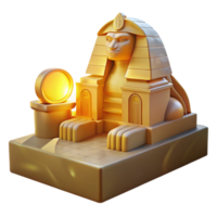 stunning minimalist A Mysterious Sphinx Guarding an Ancient T authentic png