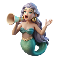 magnificent artistic A Siren Luring Sailors with Her Enchanti high resolution png