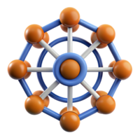 elegant classic A Network of Intersecting Circles and Squ professional png