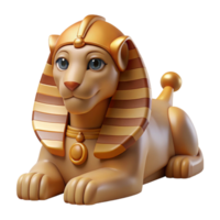 extraordinary artistic A Wise Old Sphinx Posing a Riddle in a Des professional png