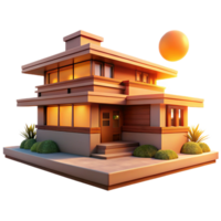 wonderful modern A Sprawling Frank Lloyd Wright Inspired authentic png