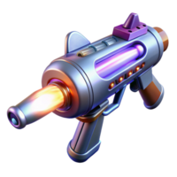 beautiful abstract A Futuristic Weapon Firing a Beam of Pur professional png