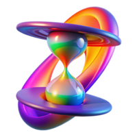 vibrant rustic An Abstract Representation of Time and S premium png