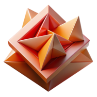 dramatic modern A Composition of Overlapping Triangles In high resolution png