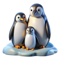 extraordinary abstract A Family of Penguins Huddled Together On authentic png