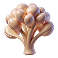 dramatic minimalist An Abstract Representation of a Tree Usin high quality png