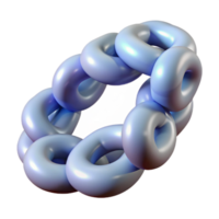 beautiful traditional Bubble Chain Rising Continuously Element authentic png