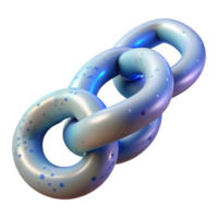 serene artistic Bubble Chain Rising Continuously Element png