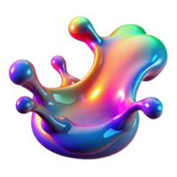 impressive abstract Fluid Dynamics Simulation of Colorful Li high resolution png