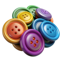 stunning abstract Buttons Colorful Assortment high resolution png