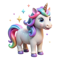 magnificent classic Portrait of a Whimsical Unicorn with a Rai exclusive png