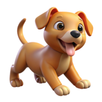 elegant creative A Playful Puppy Chasing Its Tail in a Gr professional png