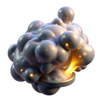 magnificent contemporary Fluid Dynamics Simulation of Swirling Smok exclusive png