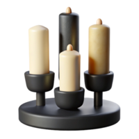 beautiful creative Candlestick Chart with Black and White Candles professional png