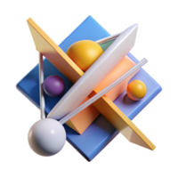 elegant minimalist A Dynamic Composition of Intersecting Li exclusive png