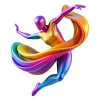 stunning creative An Abstract Representation of Dance Using png