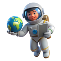 stunning traditional A Lone Astronaut Floating in Space Hol professional png