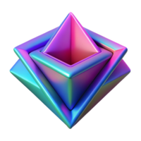 wonderful modern Chromatic Aberration Effect on Overlappin high resolution png