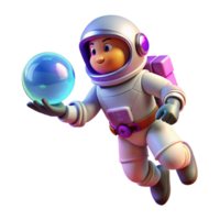 wonderful minimalist A Lone Astronaut Floating in Space Holdi original png