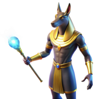extraordinary creative Anubis Guiding a Soul to the Afterlife E authentic png