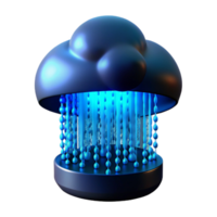 stunning contemporary A Digital Rain of Binary Code Cascadin 4K png