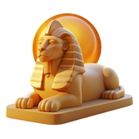 dramatic creative Serene Sphinx in the Desert high resolution png