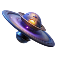 dramatic modern A Lone Spaceship Exploring a Vast Swirli authentic png