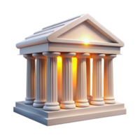 beautiful contemporary An Ancient Greek Temple Classical Style detailed png