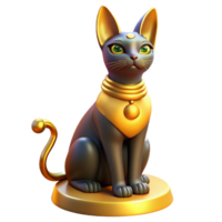 impressive abstract Bastet the Cat Goddess Basking in The exclusive png