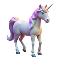 elegant modern A Mystical Depiction of a Unicorn Grazin high quality png