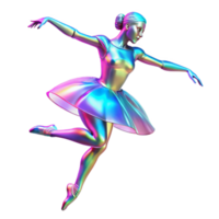 stunning rustic A Holographic Projection of a Dancing Ba genuine png