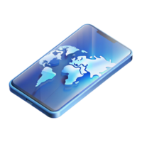 elegant vintage A Transparent Smartphone Displaying a Holo high resolution png
