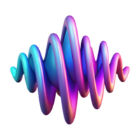 serene classic An Abstract Representation of Sound Wave authentic png