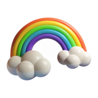 wonderful classic A Rainbow Arcing Across a Cloudy Sky Dr professional png
