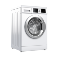 white washing machine a sleek digital display png