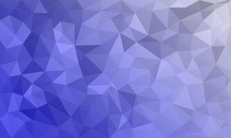 Blue polygon abstract background vector
