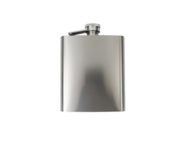 Alcohol flask isolated on transparent background png