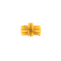 Pasta tied with a rope on a transparent background png