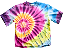 T-shirt with abstract pattern on a transparent background png