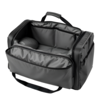Black Sport Bag Isolated On Transparent Background With Clipping Path png