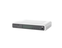 Realistic white wireless router isolated on transparent background png