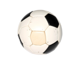 A Soccer ball isolated on a transparent background png