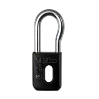 Black Padlock Isolated Transparent Background png