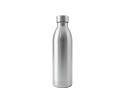 Plastic bottle mockup isolated on transparent background png
