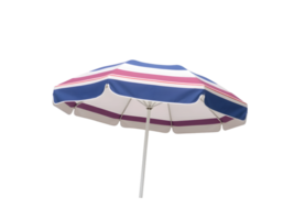 Beach umbrella isolated on a transparent background png