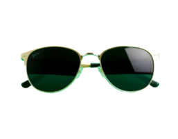 Sunglasses with green glass isolated on transparent background png