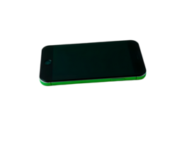 Smartphone with black screen isolated on transparent background png
